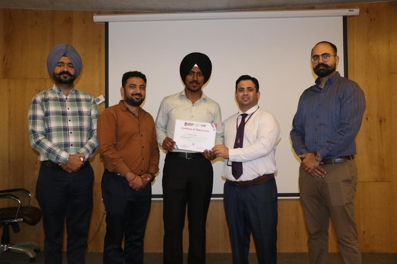 CAB 2025 Certificate Ceremony
